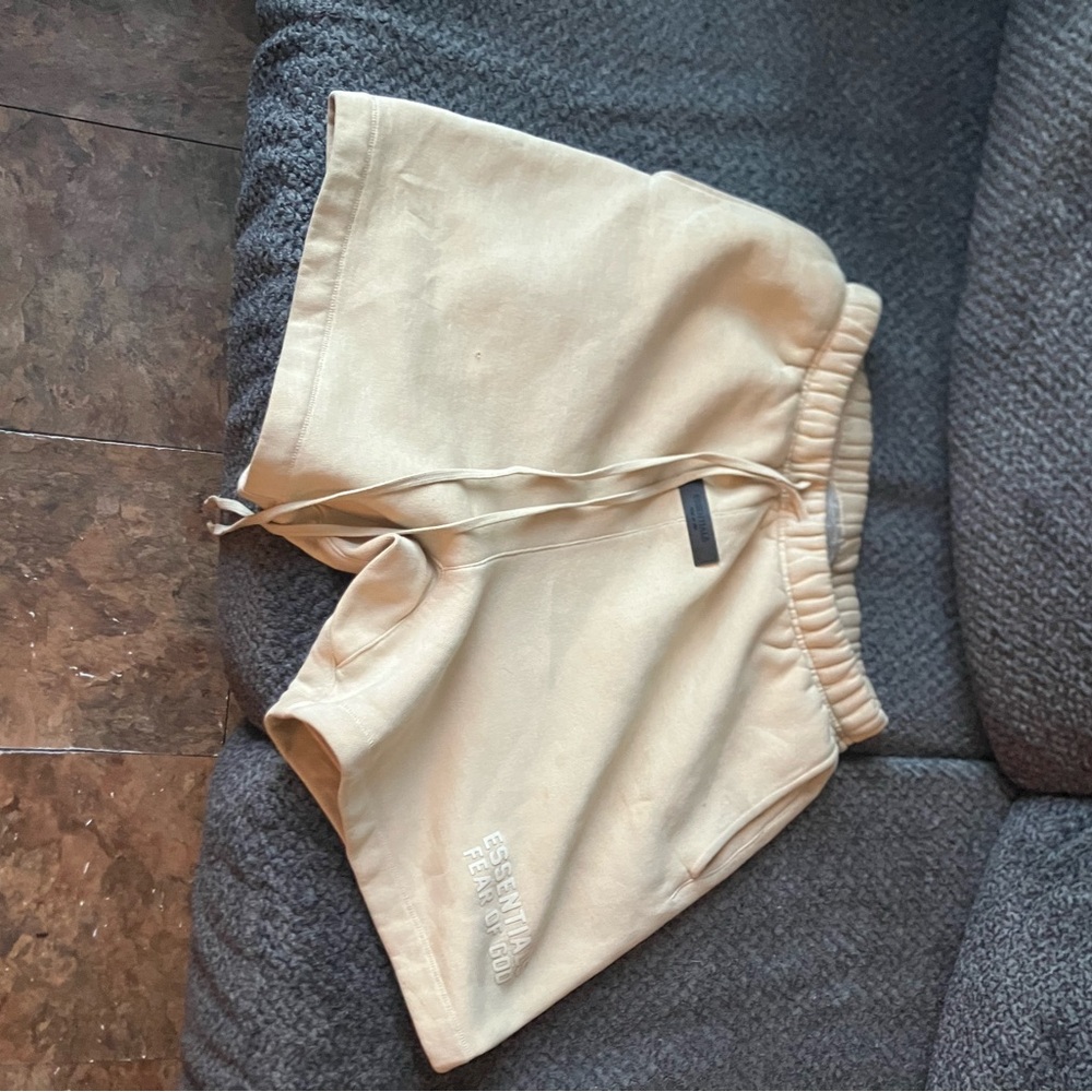 Essentials Women's Cream Shorts